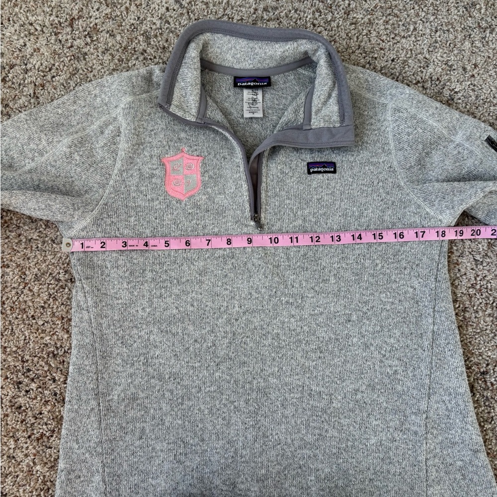 Patagonia Better Sweater Quarter-Zip Pullover Gray Size M - Picture 5 of 8